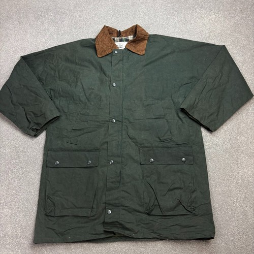 Wax jacket adult large green - wax,