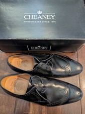 JOSEPH CHEANEY VINTAGE BROGUES BLACK Mens UK 10  Leadenhal Dressl Shoes England 