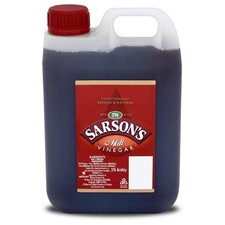 Sarson's Malt Vinegar 5 Litres Catering Size & Small Sarsons Bottle Refills