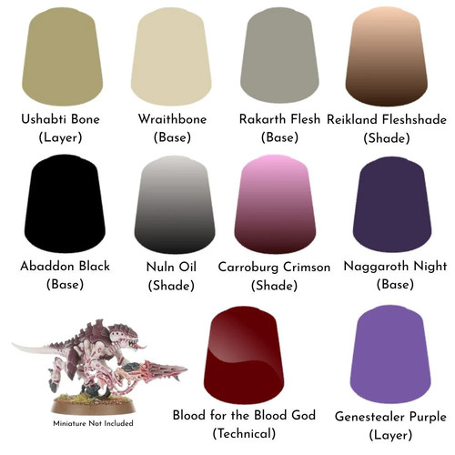 Tyranids essential paints - essential,