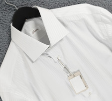 Brioni Shirt Men 17.75 White