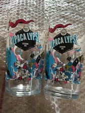 2x Alpacalypse Pint Glasses