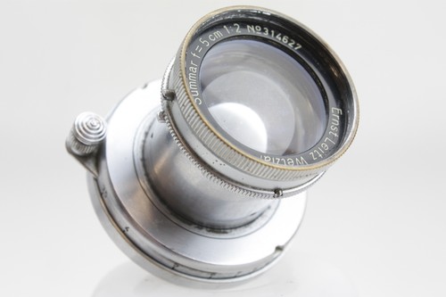 Leitz wetzlar summar - leitz, 50mm