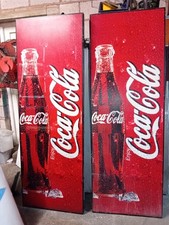 PAIR  of large Coca Cola  signs