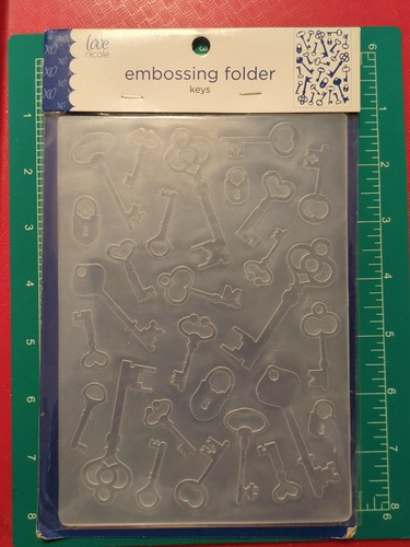 New embossing folder - new,