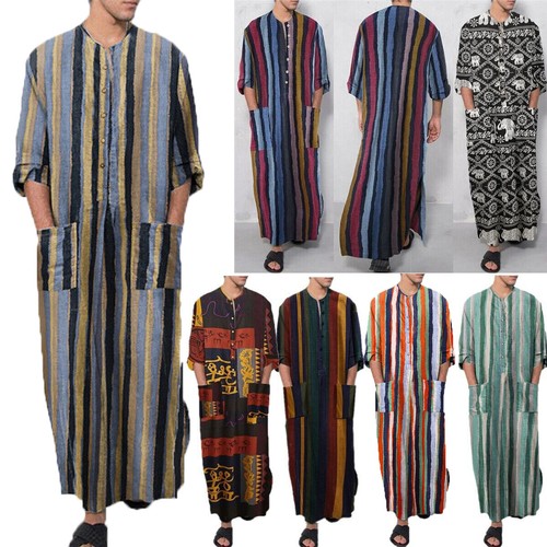 Mens pajamas cotton long - pajamas,