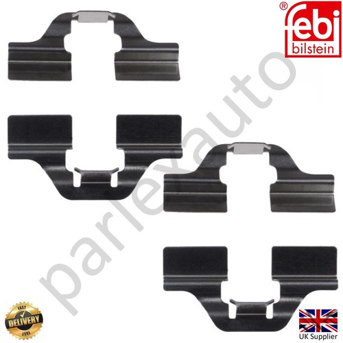 Rear brake pad - rear, fitting