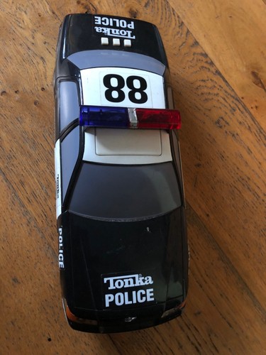 Tonka toy police car - toy,