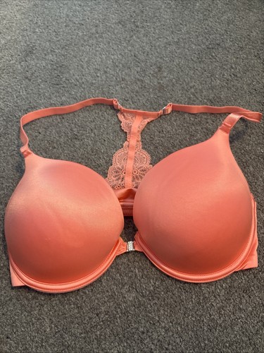 Women padded coral bra - padded,