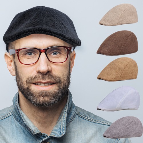 Mens linen gatsby - ​mens, hat