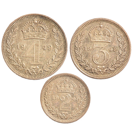 1949 king george silver - king,