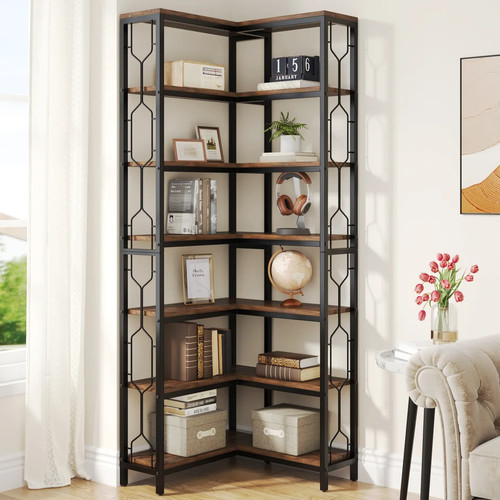 Estuary corner shelf tier - estuary, 7-tier