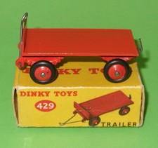 Dinky / 429 Red Lorry Trailer