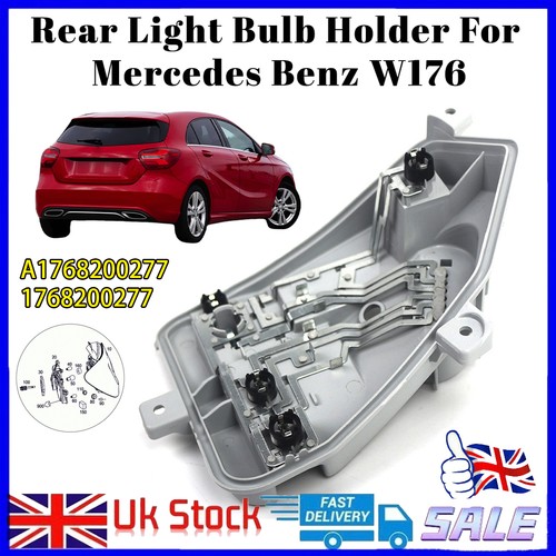 Rear right tail light - rear, bulb