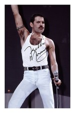 Freddie Mercury Signed