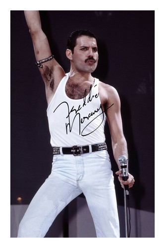 Freddie mercury signed - freddie,