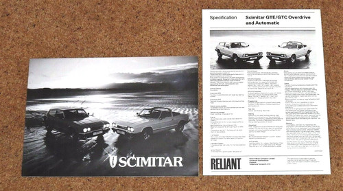 Reliant scimitar gte gtc - reliant, &
