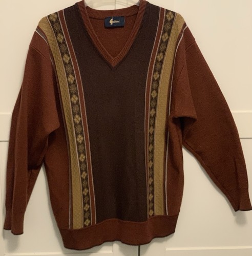 Men vintage gabicci neck - gabicci, v-neck