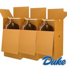 1/3/5/10 LARGE STRONG HOUSE REMOVAL MOVING WARDROBE CARDBOARD BOXES WITH HANGERS