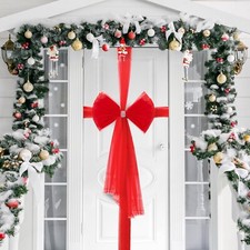 Door Bow Luxury Fabric Festive