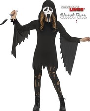 Wicked Costume - Ghost Face Glamour Costume - Girls