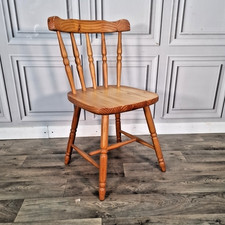 Vintage Pine Dining Chair -