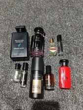 9 bottles Job Lot - lynx. polo Assorted Empty Collectible Perfume Scent Bottles