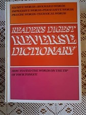 Reverse Dictionary (Readers