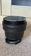 Gary Fong Black Collapsible Snoot Grid for Flash Head Speedlight Photography