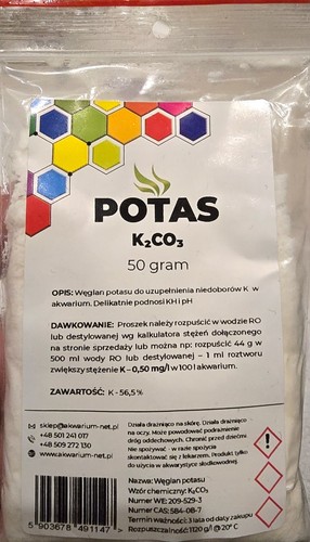 Potassium carbonate k2co3 - potassium,