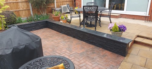 Long black slate - black,
