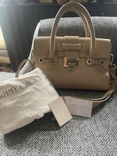 Jimmy Choo Rosalie Beige Handbag Authentic With Dust bag And Authentication