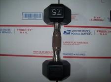 (1) HAMPTON 7.5lb. DUMBBELL