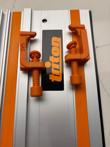 Triton track saw - saw, guide