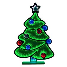 SWL Christmas Santa Infinity Light 60 cm – 3D LED Mirror Tunnel Decoration