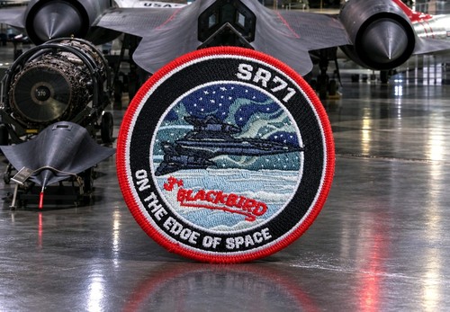 Sr71 embroidered patch - embroidered,