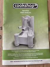 Cookshop Spiraliser  New