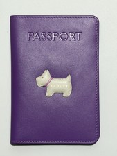 RADLEY PURPLE LEATHER PASSPORT