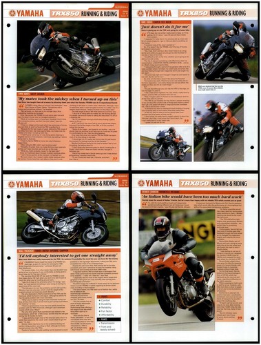 Yamaha trx850 running - trx850,