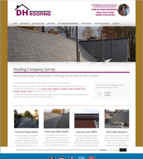 Get a Full Roofing Services Website Design For Just £10/Month