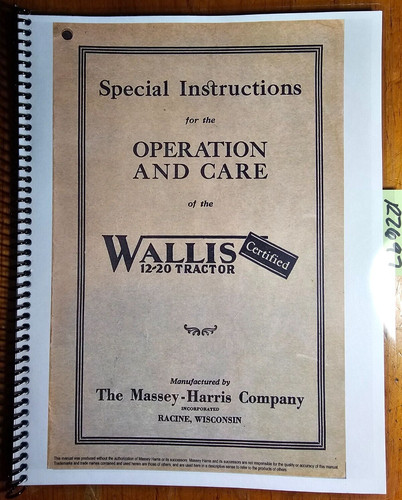Massey harris wallis - massey,