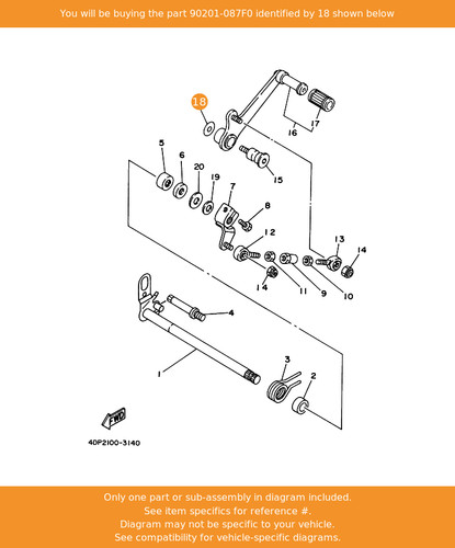Yamaha washer plate - washer,,