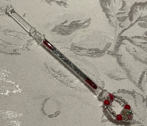 Beautiful vintage glass lace