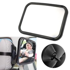Large Wide Baby Child Car Safety Back Seat Mirror Rear View Easily Adjustable