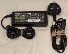 Genuine Sony VGP-AC19V37 AC Adapter 19.5-Volt 3.9-A for Vaio Laptops