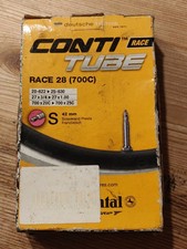 2x Continental Conti Tube Race 28 700c x 20-25 Inner Tube 42mm Presta Valve road
