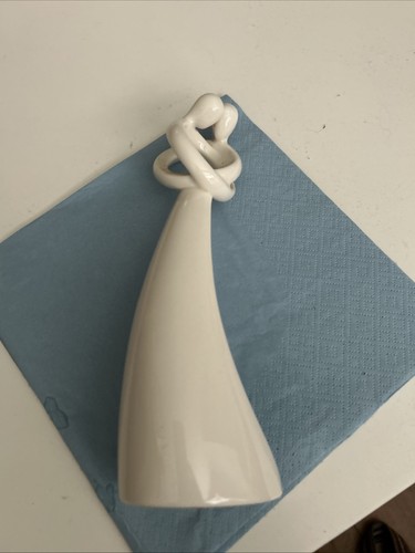Circle love white porcelain - circle,