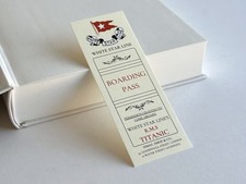 Titanic Bookmark – Custom