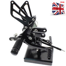 Fit Suuzki GP Shift SV650/SV650S SV1000/S 1998-2014 CNC Rearsets Foot Pegs Pedal
