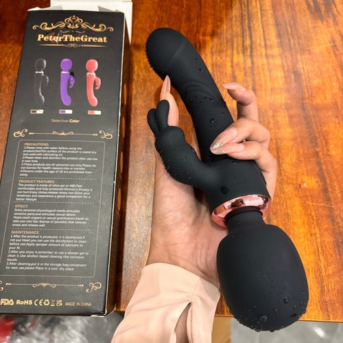 Three vibrator rabbit - rabbit, dildo